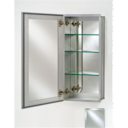 Afina Corporation Afina Corporation SD1519RBRDBV 15 in.x 19 in.Broadway Single Door Cabinet - Beveled SD1519RBRDBV